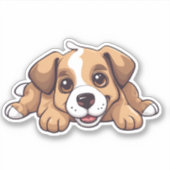 Sticker Lazy Dog (Devant)