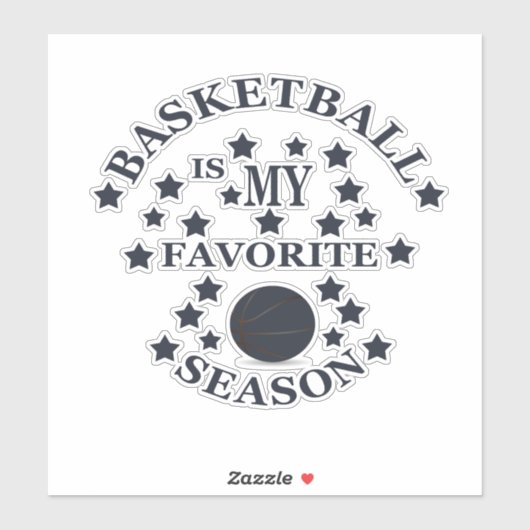 Sticker Le basket (Feuille)
