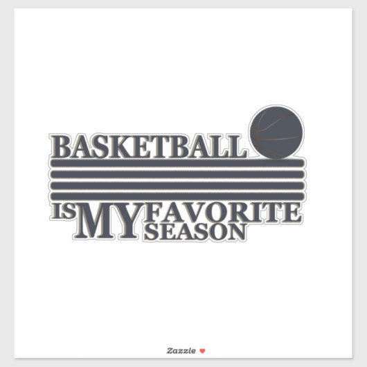 Sticker Le basket (Feuille)