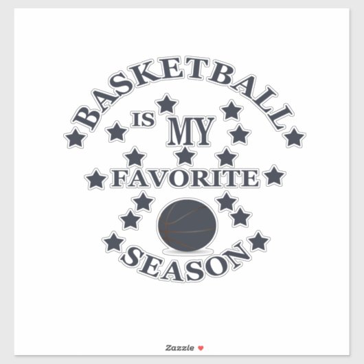 Sticker Le basket (Feuille)