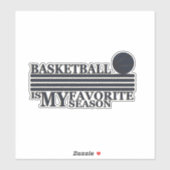 Sticker Le basket (Feuille)