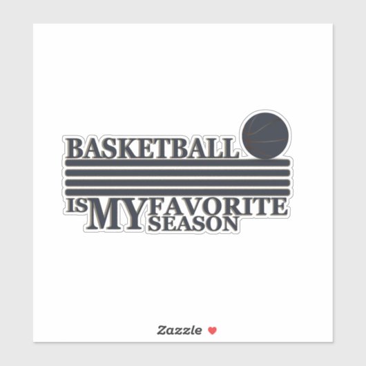 Sticker Le basket (Feuille)