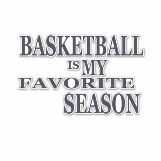 Sticker Le basket (Devant)