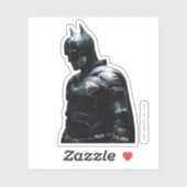 Sticker Le Batman sous la pluie (Feuille)