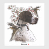 Sticker Le beau pointeur dans le champ (Feuille)