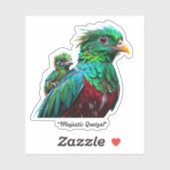 Sticker "Le bijou de la nature" (Feuille)