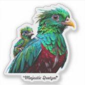 Sticker "Le bijou de la nature" (Devant)