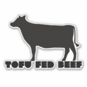 Sticker Le boeuf de Yofu Fed (Devant)