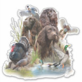 Sticker Le Boykin Spaniel (Devant)