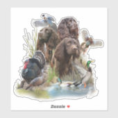 Sticker Le Boykin Spaniel (Feuille)