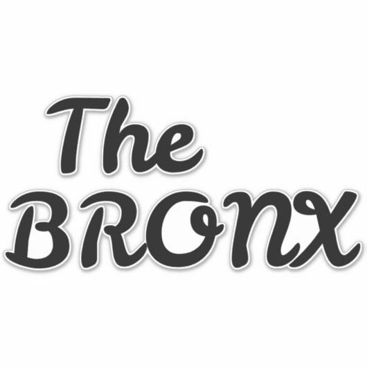 Sticker Le bronx (Devant)