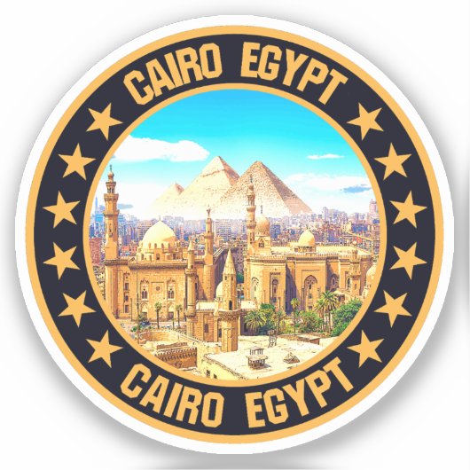 Sticker Le Caire (Recto)