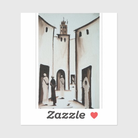 Sticker Le Caire (Feuille)