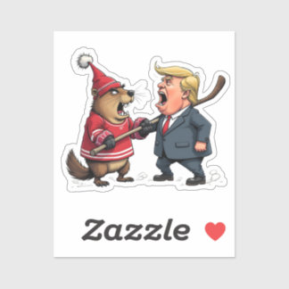Sticker Le Canada lutte contre Trump