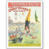 Sticker Le Carnaval de la Grande île de Coney (Devant)