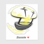 Sticker Le Casquette léger1 (Feuille)