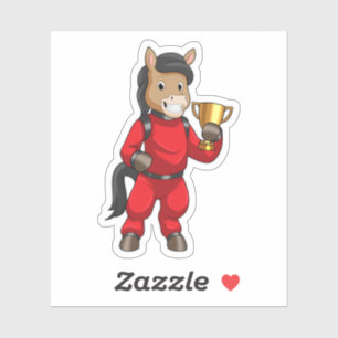 Sticker Le champion de Horse