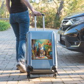 Sticker Le Chat Artistique (Valise Insitu)