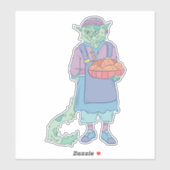 Sticker Le chat-boulangerie (Feuille)