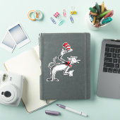 Sticker Le Chat Chapeauté s'incline (Couverture iPad)