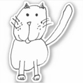 Sticker Le chat de Conner (Devant)