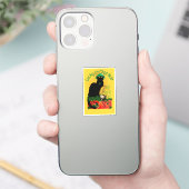 Sticker Le Chat Noir Fête de la Saint-Patrick (Téléphone)