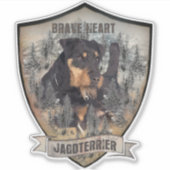 Sticker Le chien de chasse polyvalent (Devant)
