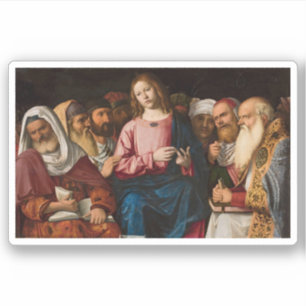 Sticker Le Christ parmi les docteurs (1504)