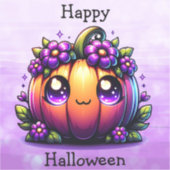 Sticker Le Citrouille d'Halloween de Cute Chibi (Recto)