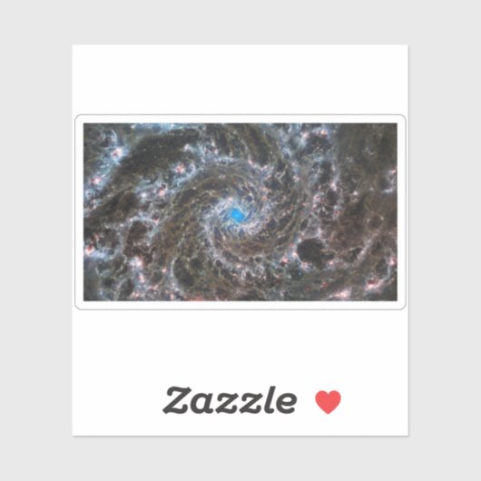 Sticker Le Coeur De Messier 74 (Feuille)