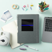 Sticker Le concept de ligne bleue claire symbolique (Couverture iPad)