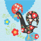 Sticker Le coq portugais de Barcelos (Devant)