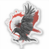 Sticker Le Corbeau (Devant)