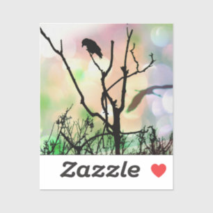 Sticker Le Corbeau solitaire