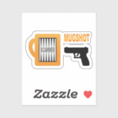 Sticker Le coup de fusil d'escroc (Feuille)