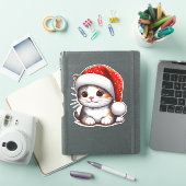 Sticker Le délice de Noël de Merry Kitten (Couverture iPad)