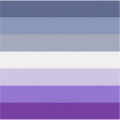 Sticker Le drapeau de la fierté butch lesbienne de Slipper (Devant)