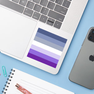 Sticker Le drapeau de la fierté butch lesbienne de Slipper