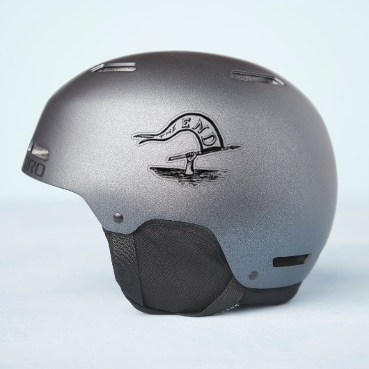Sticker Le drapeau de la fin (Côté casque)
