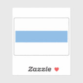 Sticker Le drapeau de la province de Tucumán, Argentine (Feuille)