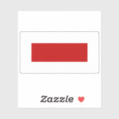 Sticker Le drapeau de Ras al-Khaimah (Feuille)