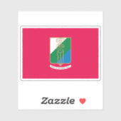 Sticker Le drapeau des Abruzzes, Italie (Feuille)