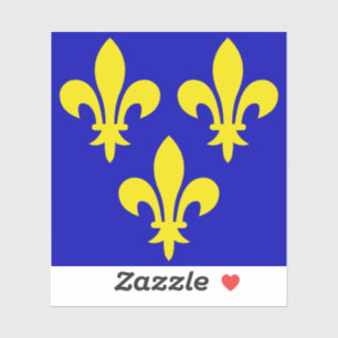Sticker Le drapeau médiéval de France