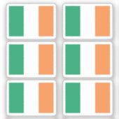 Sticker Le drapeau national de la Collection Irlande pack (Recto)
