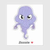 Sticker Le fantôme de style Chibi (Feuille)