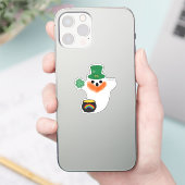 Sticker Le fantôme Leprechaun (Téléphone)