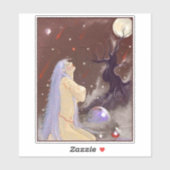 Sticker Le feu dans le ciel (Feuille)