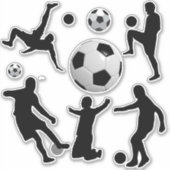 Sticker le football est tout (Devant)