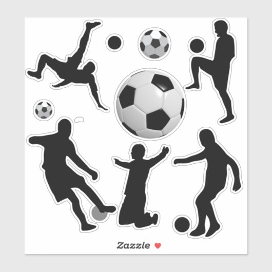 Sticker le football est tout (Feuille)