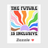 Sticker Le futur est inclusif (Feuille)